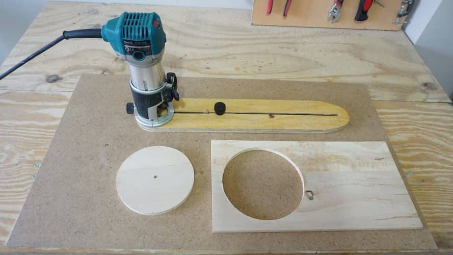 Circle Cutting Jig