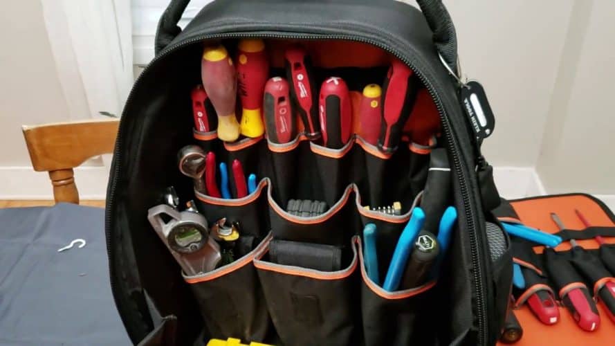 tools backpack