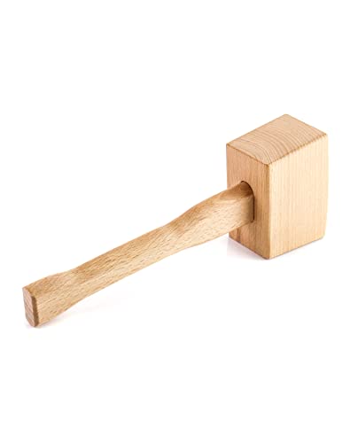 Product image of qwork-wooden-mallet-carpenter-woodworking-b09jsr8233